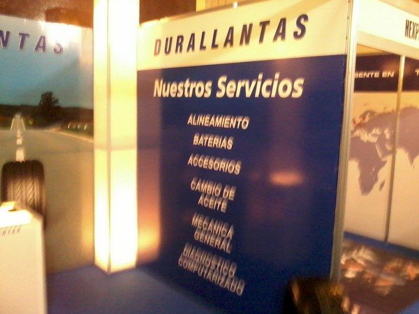 Durallantas en la Latin Tyre Expo 2012