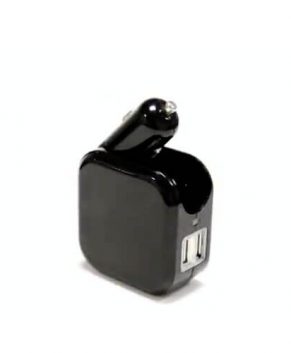 Foldable car wall charger 2in1 for mobile phone