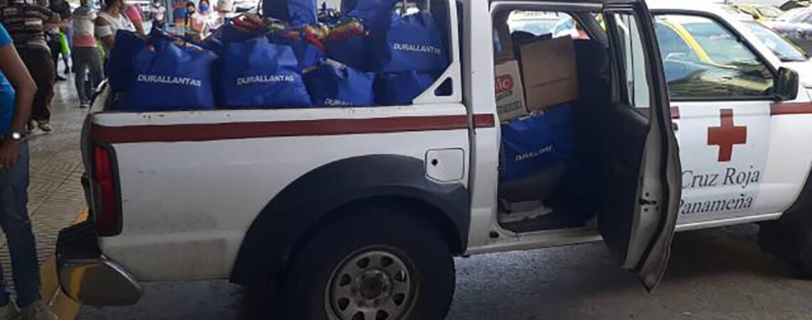 Durallantas S.A. hace donación a la Cruz Roja de Panamá