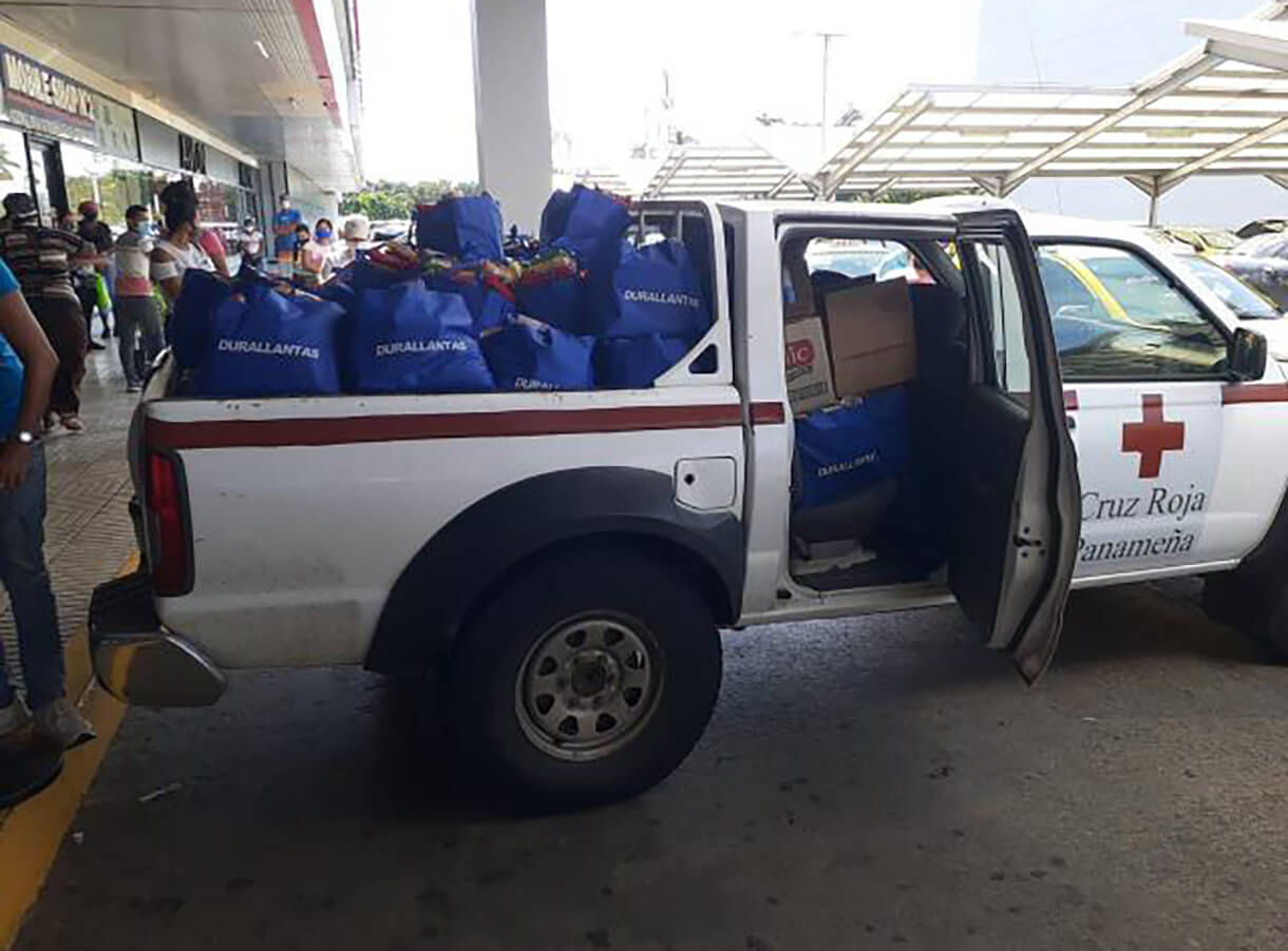 Durallantas S.A. hace donación a la Cruz Roja de Panamá